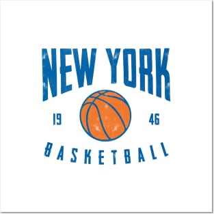 New York Basketball Posters and Art